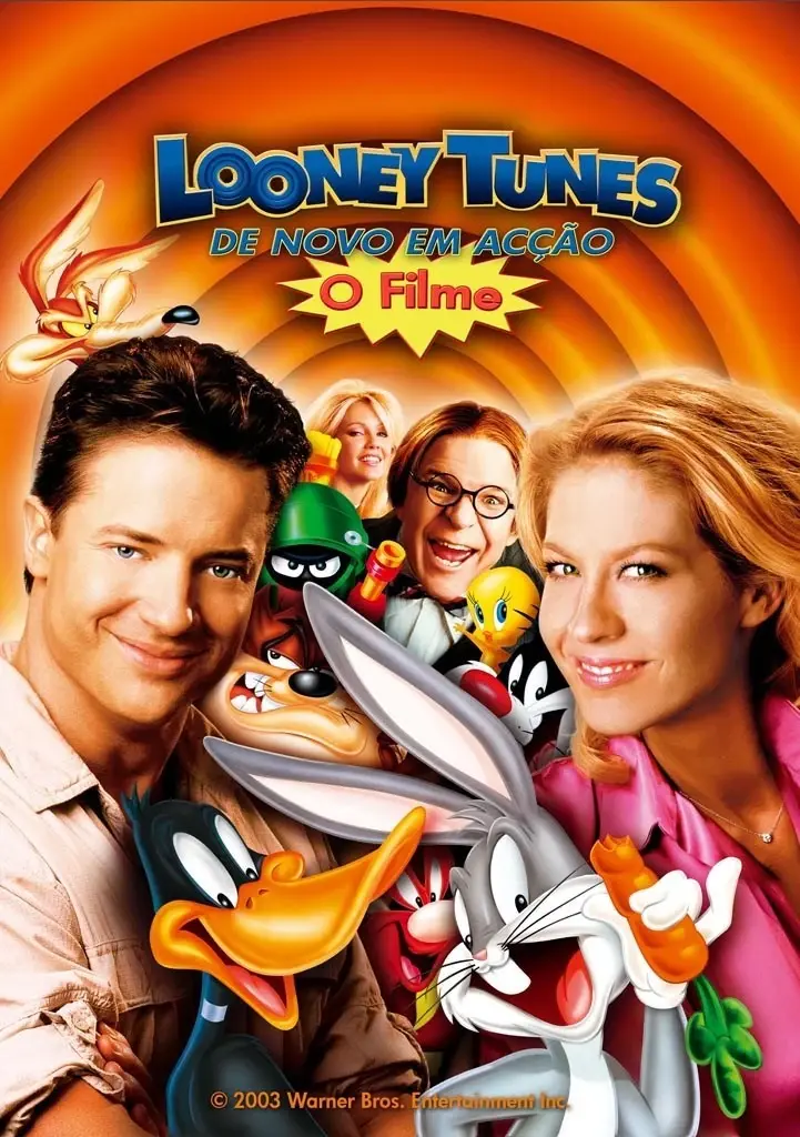 Looney Tunes De Novo em Acção DigiCartaz