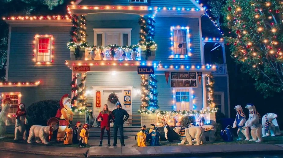 onde foi filmado candy cane lane