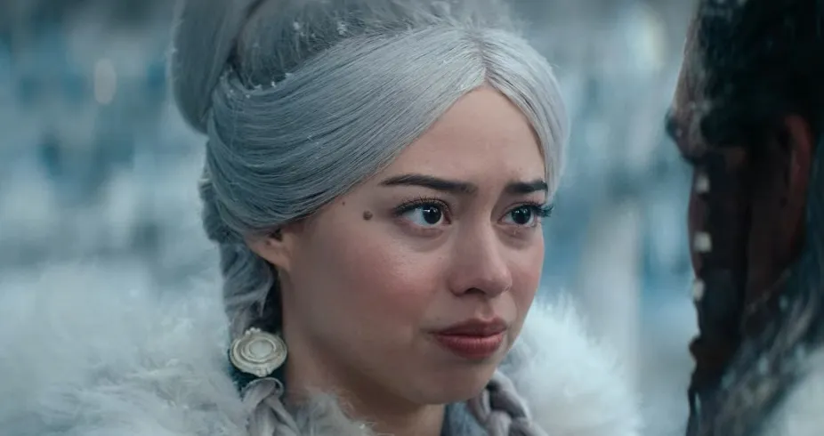 princesa yue cabelo branco
