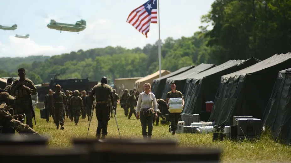 onde foi filmado guerra civil