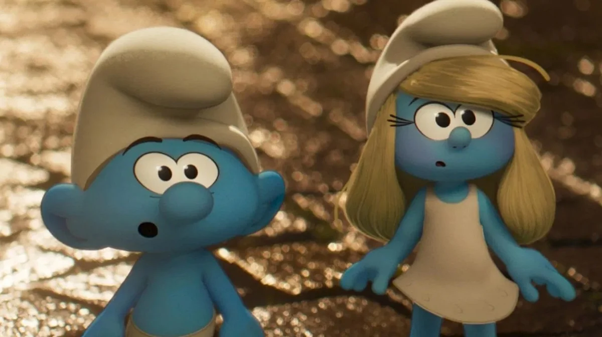 smurfs o grande filme idade