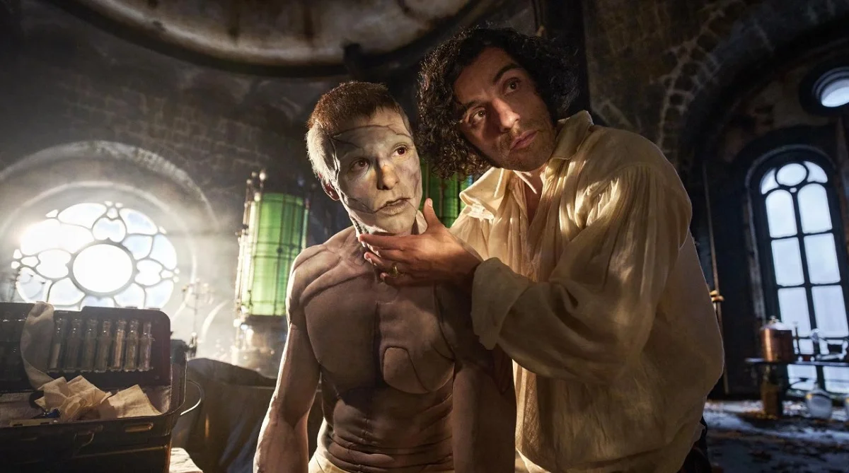 frankenstein a criatura proteses ou imagens