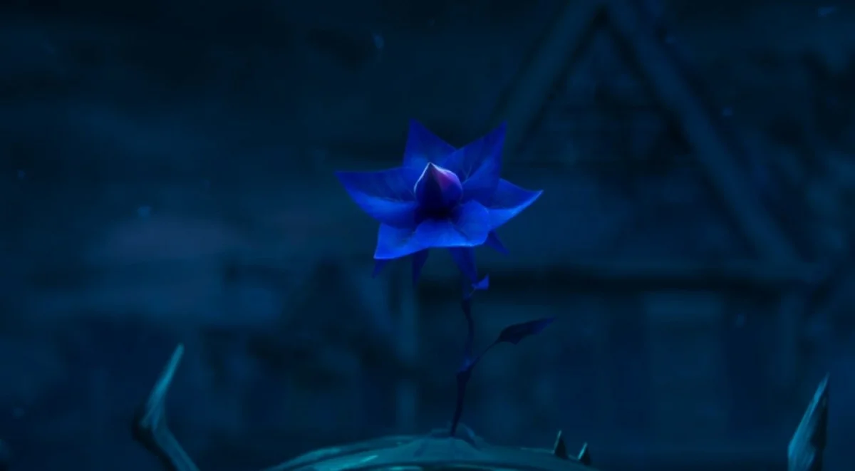 stranger things contos de 85 flor azul